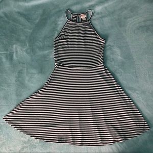 Target Mossimo striped halter dress